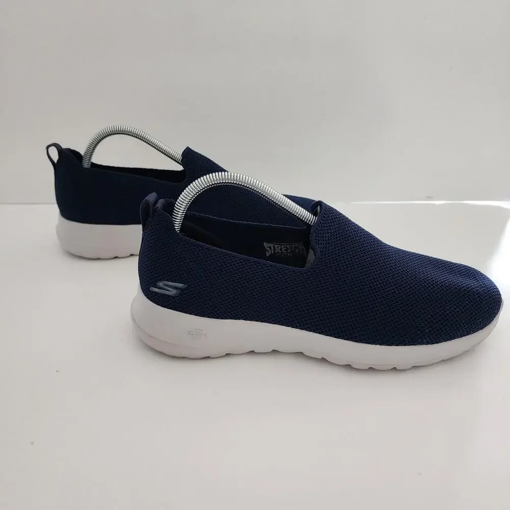 Skechers‎ Air Cooled GO WALK Joy Vela blue slip on comfort shoes womens size 10